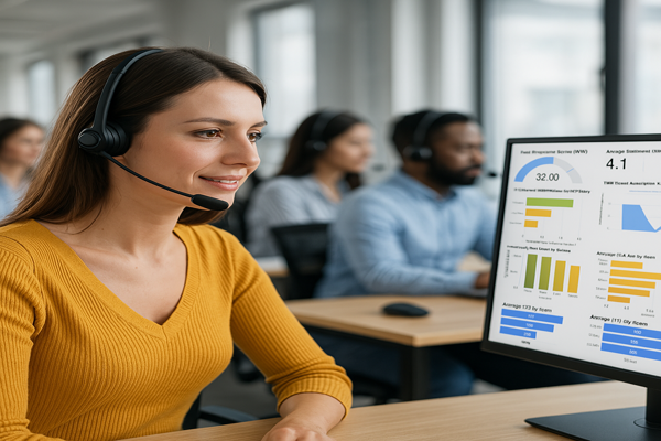 Call Center Dashboard Banner